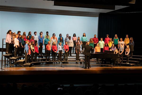 2023 All County Chorus Students Performing
